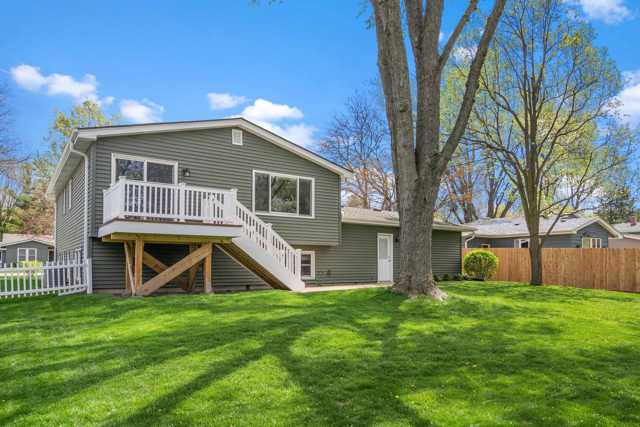 Backyard at 1609 S 13th Ave in St Charles, Illinois